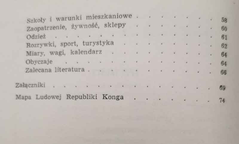 KONGO - Wacław Klimas 1976