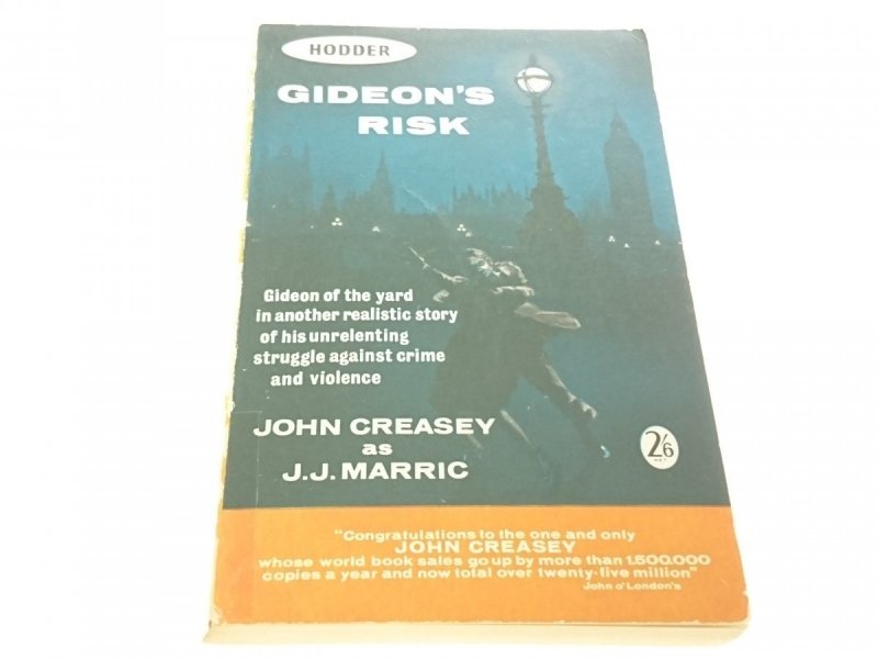 GIDEON'S RISK - John Creasey 1962