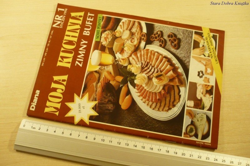 MOJA KUCHNIA NR. 1 STYCZEŃ 1994 ZIMNY BUFET