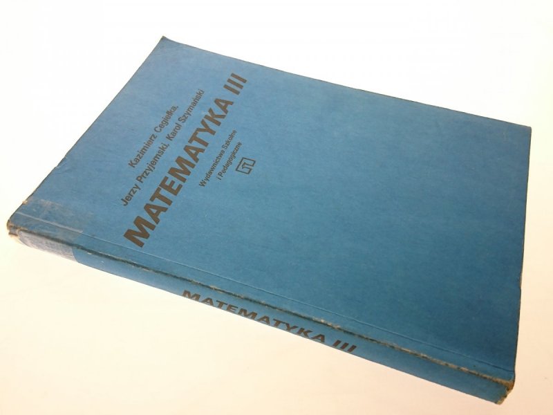 MATEMATYKA III - Kazimierz Cegiełka 1988