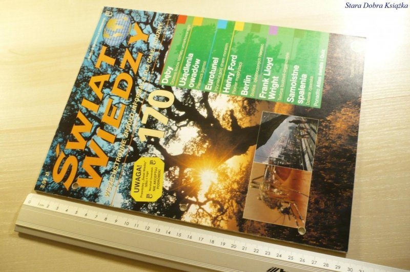 ŚWIAT WIEDZY NR 170 TYGODNIK 1999