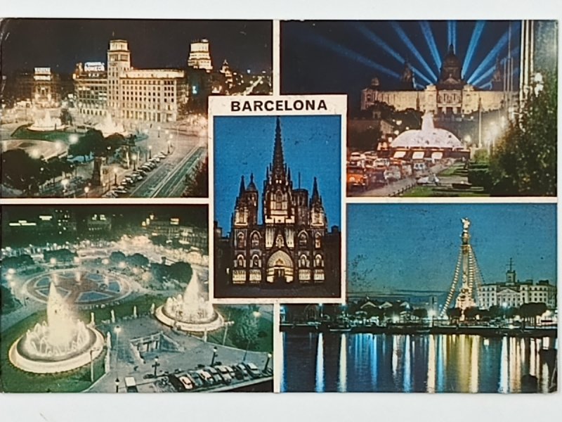 BARCELONA KOLAŻ 5 ZDJĘĆ