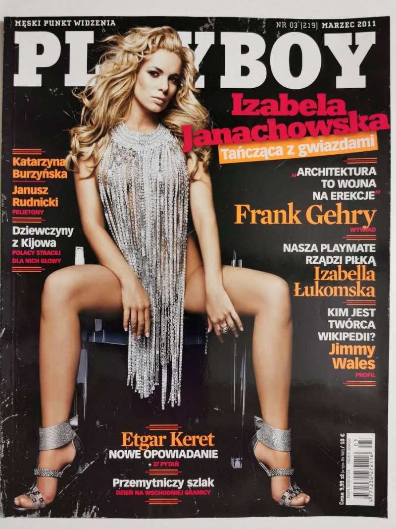 PLAYBOY NR 03 (219) MARZEC 2011 IZABELA JANACHOWSKA 