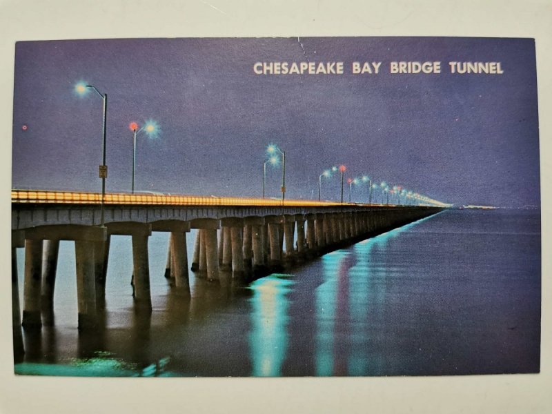 CHESAPEAKE BAY BRIDGE-TUNNEL CONNECTING VIRGINIA BEACH AND VIRGINIA'S EASTERN SHORE U.S. ROUTE