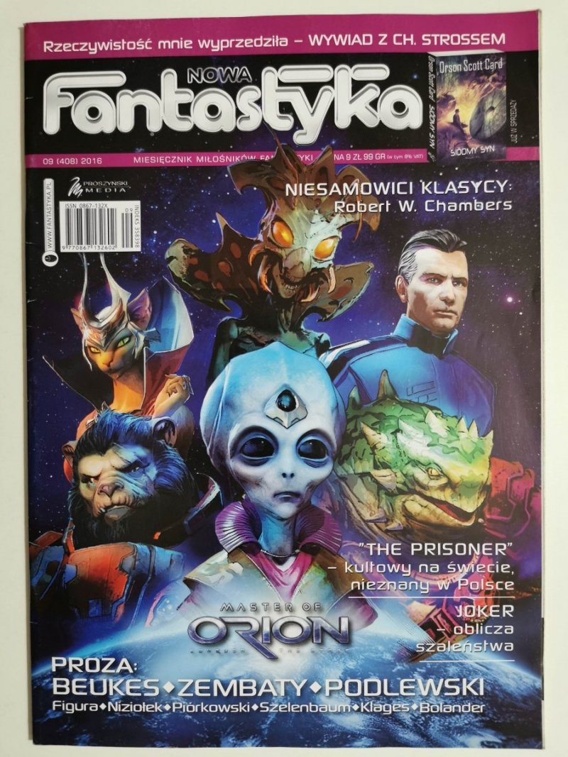 NOWA FANTASTYKA NR 09 (408) 2016