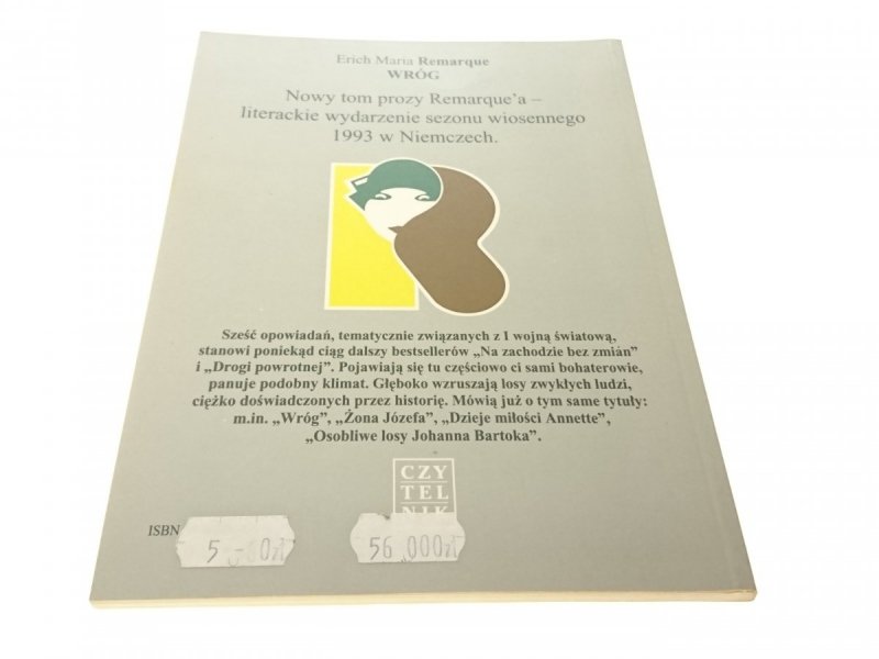 WRÓG - Erich Maria Remarque 1995