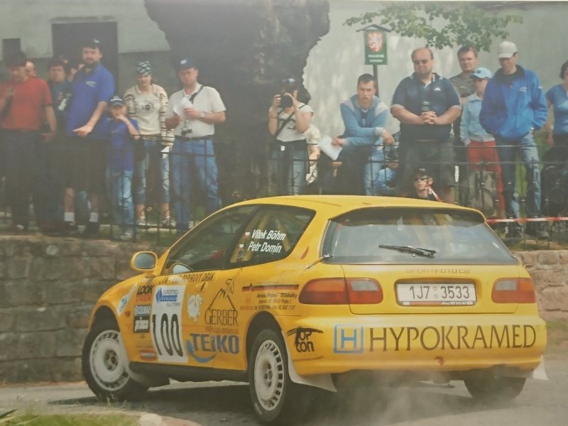 RAJD WRC 2005 ZDJĘCIE NUMER #152 HONDA CIVIC