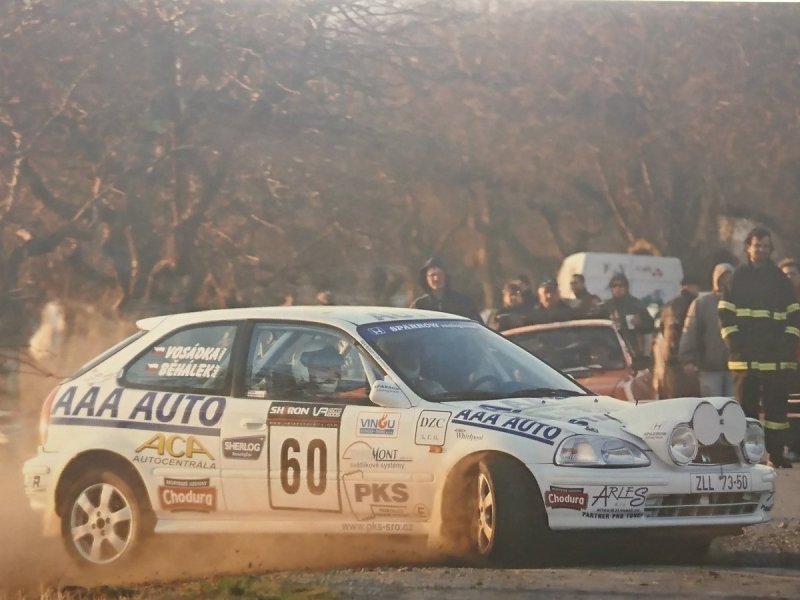 RAJD WRC 2005 ZDJĘCIE NUMER #304 HONDA CIVIC