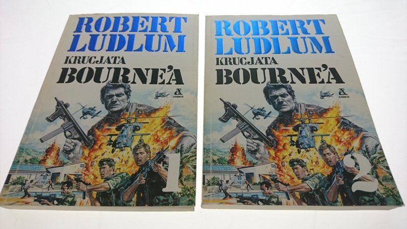 KRUCJATA BOURNE'A CZĘŚĆ 1 i 2 - Robert Ludlum 1991