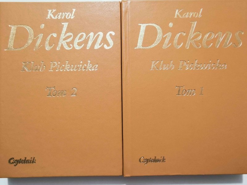KLUB PICWICKA TOM 1 i 2 - Karol Dickens 1982