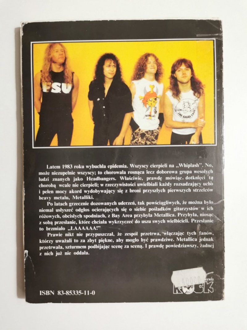 METALLICA. BICZOWANIE DŹWIĘKIEM - Eddie Mc Square 1993