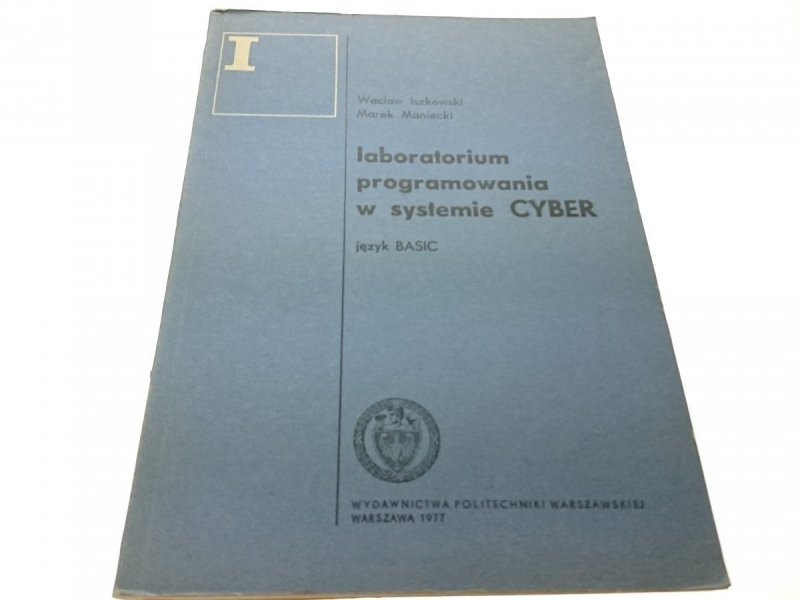 LABORATORIUM PROGRAMOWANIA W SYSTEMIE CYBER (1977)