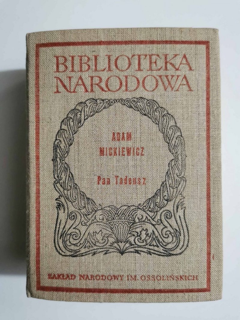 PAN TADEUSZ - Adam Mickiewicz 