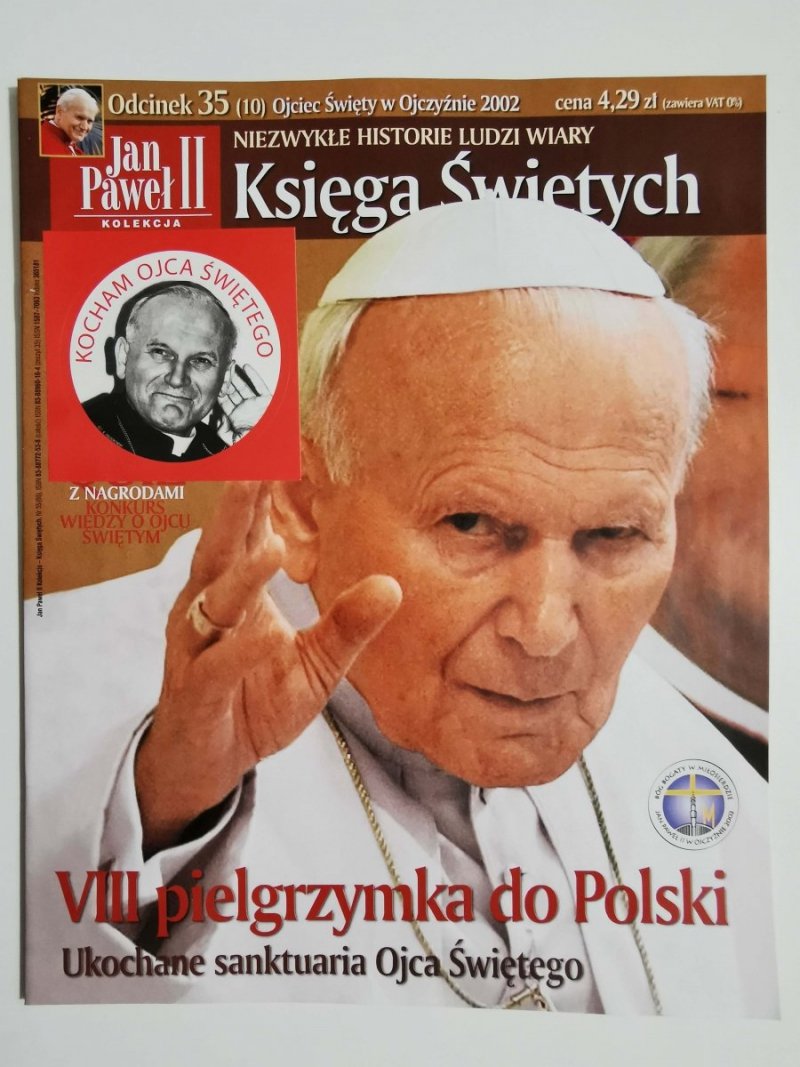 JAN PAWEŁ II KOLEKCJA KSIĘGA ŚWIĘTYCH ODCINEK 35 (10)