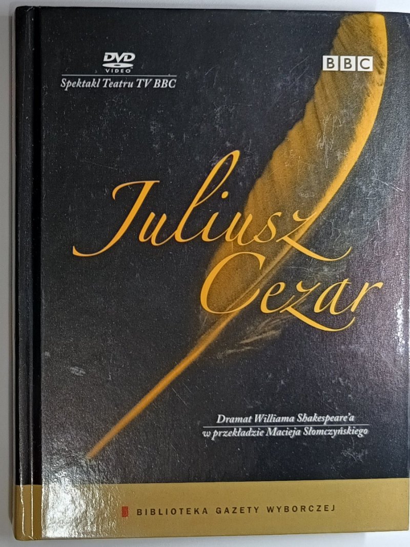 JULIUSZ CEZAR + DVD - William Shakespear