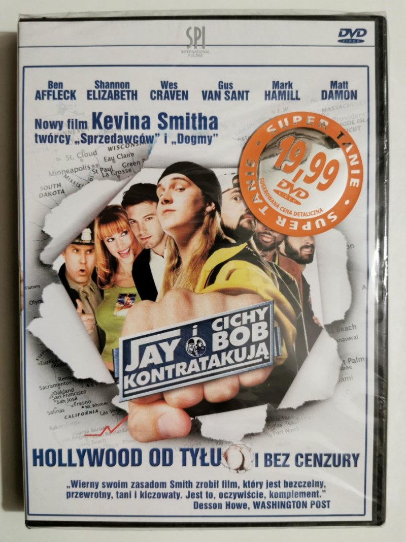 DVD. JAY I CICHY BOB KONTRATAKUJĄ