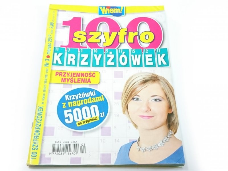 100 SZYFRO KRZYŻÓWEK NR 3 MARZEC 2017