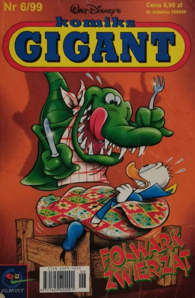 GIGANT NR 6/99 FOLWARK ZWIERZĄT