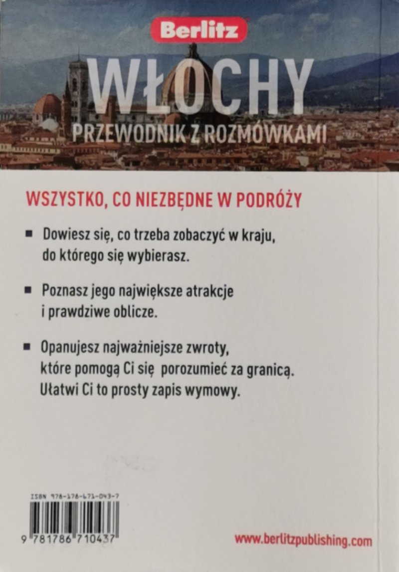 WŁOCHY PRZEWODNIK Z ROZMÓWKAMI
