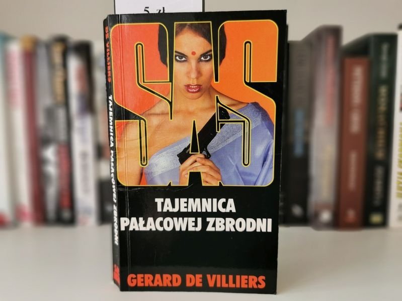 SAS Tajemnica pałacowe zbrodni - Gerard de Villiers
