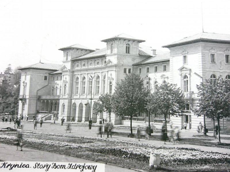 KRYNICA. STARY DOM ZDROJOWY