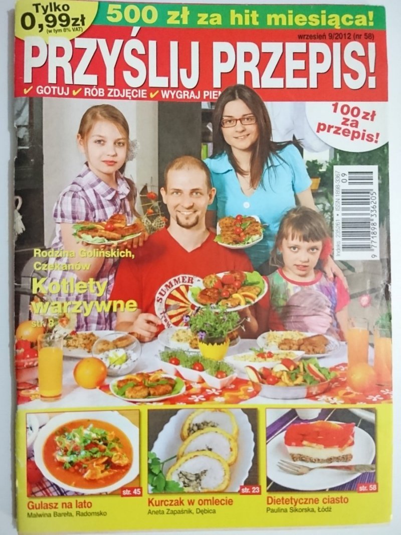 PRZYŚLIJ PRZEPIS 9-2012