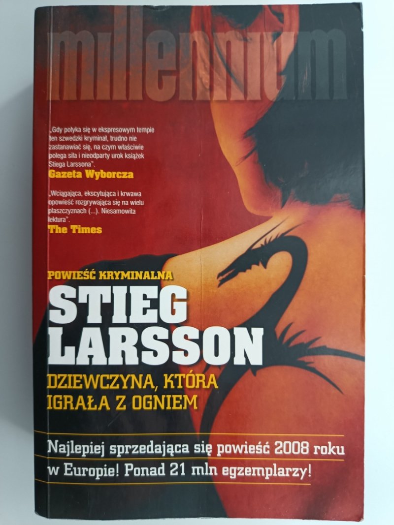 DZIEWCZYNA, KTÓRA IGRAŁA Z OGNIEM - Steig Larsson