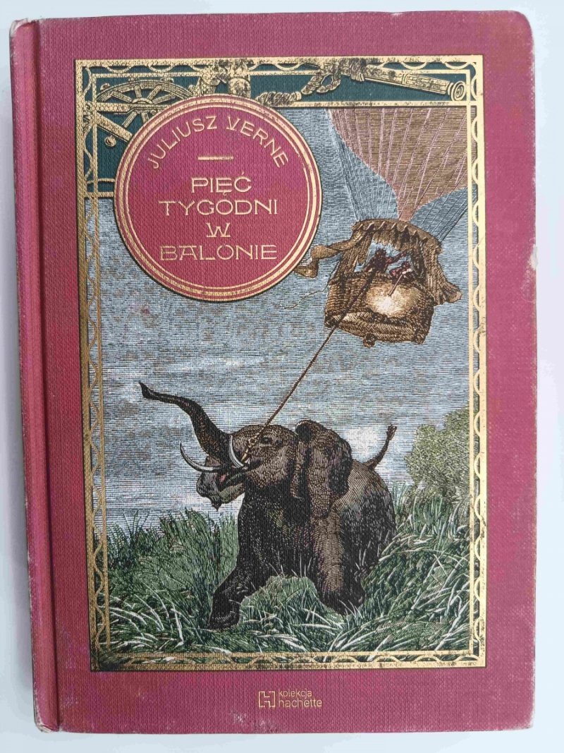 PIĘĆ TYGODNI W BALONIE - Juliusz Verne