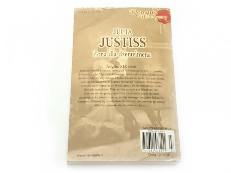 ŻONA DLA DŻENTELMENA - Julia Justiss 2011
