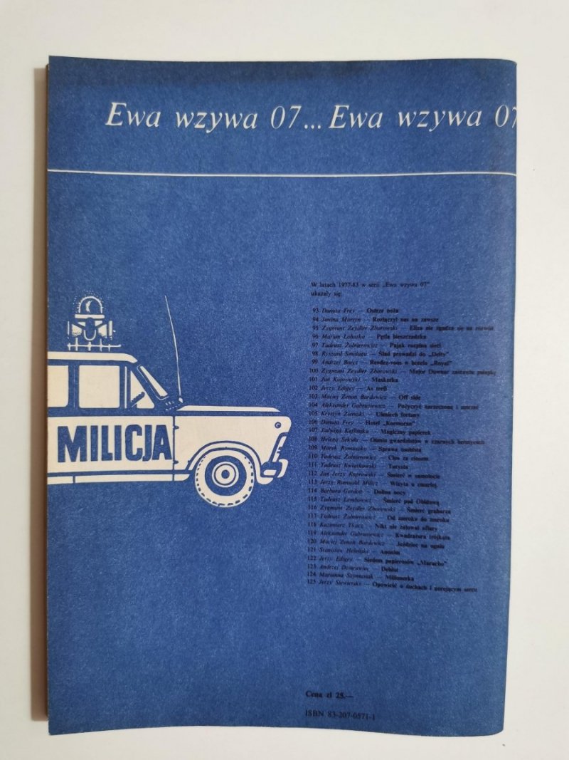 EWA WZYWA 07 NR 126 INNY CZAS - Andrzej Dziurawiec 1983