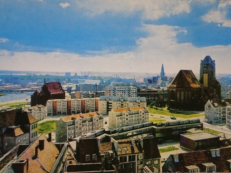 SZCZECIN. PANORAMA STAREGO MIASTA FOT. T. BLIŃSKI