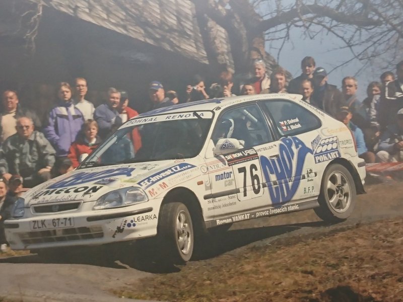 RAJD WRC 2005 ZDJĘCIE NUMER #294 HONDA CIVIC
