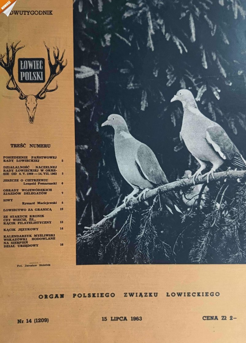 ŁOWIEC POLSKI NR 14/1963