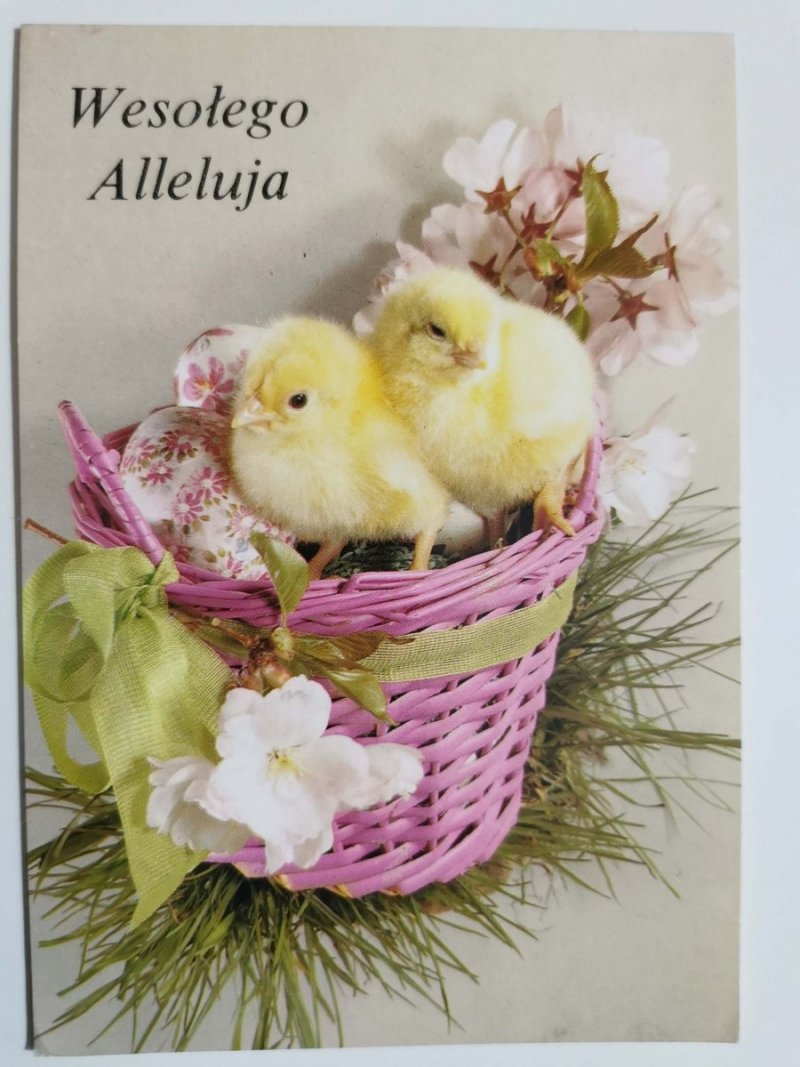 POCZTÓWKA WIELKANOCNA NR.33 WESOŁEGO ALLELUJA