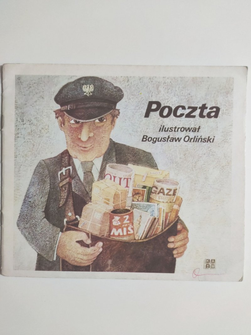 POCZTA. Ilustrowal Bogusław Orliński