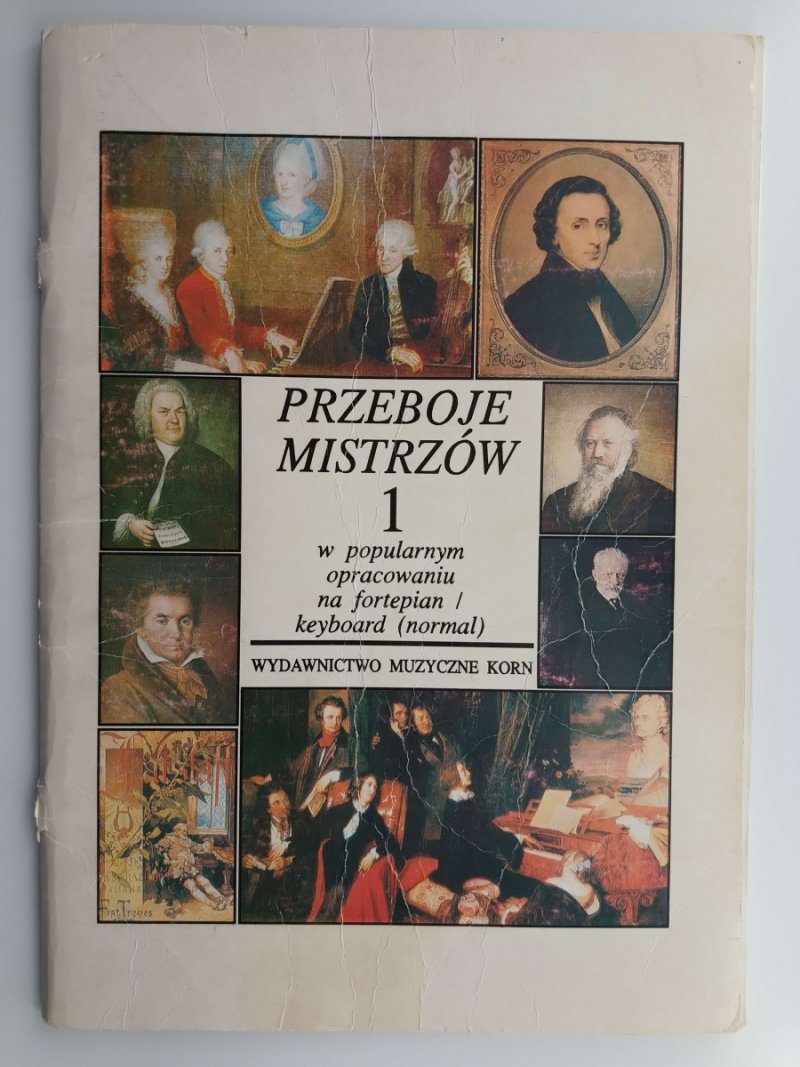 PRZEBOJE MISTRZÓW 1 W POPULARNYM OPRACOWANIU NA FORTEPIAN