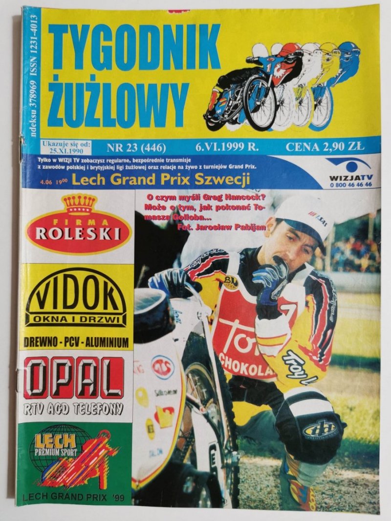 TYGODNIK ŻUŻLOWY NR 23 1999