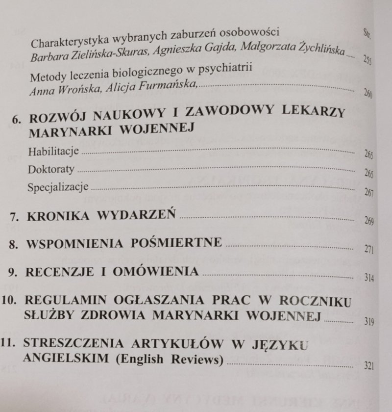 ROCZNIK SŁUŻBY ZDROWIA TOM XXVIII 2009 – 2010
