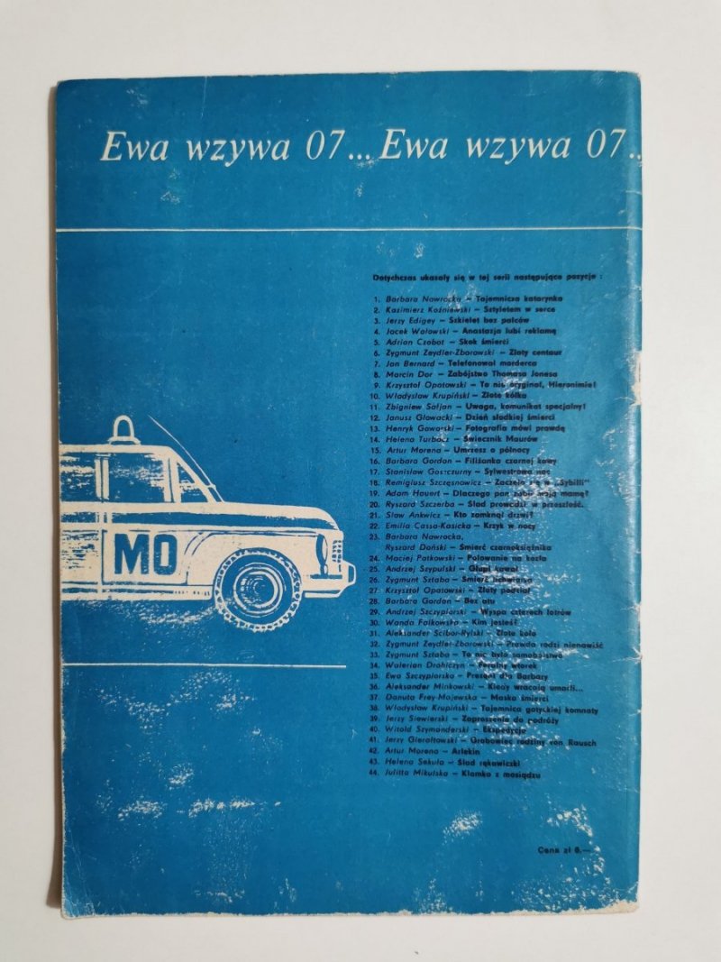 EWA WZYWA 07 NR 45 TOCCATA - Maciej Bordowicz 1972