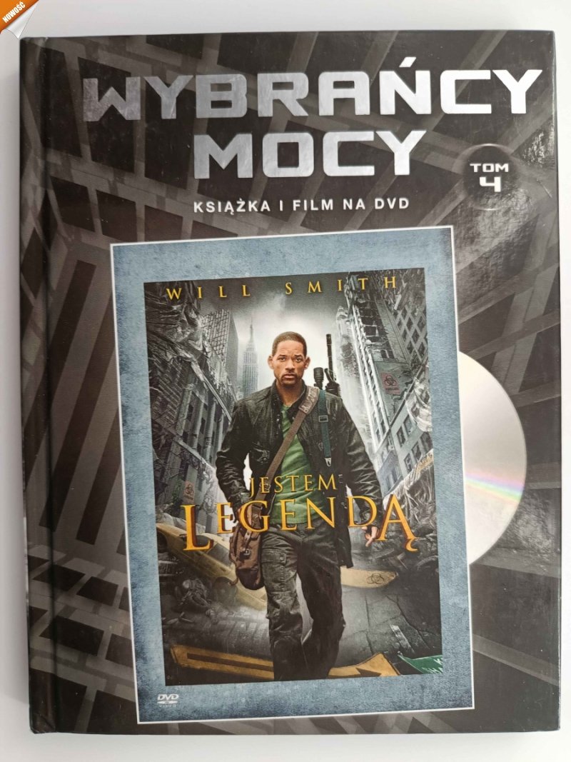 CD. WYBRAŃCY MOCY. KSIĄŻKA I FILM NA DVD