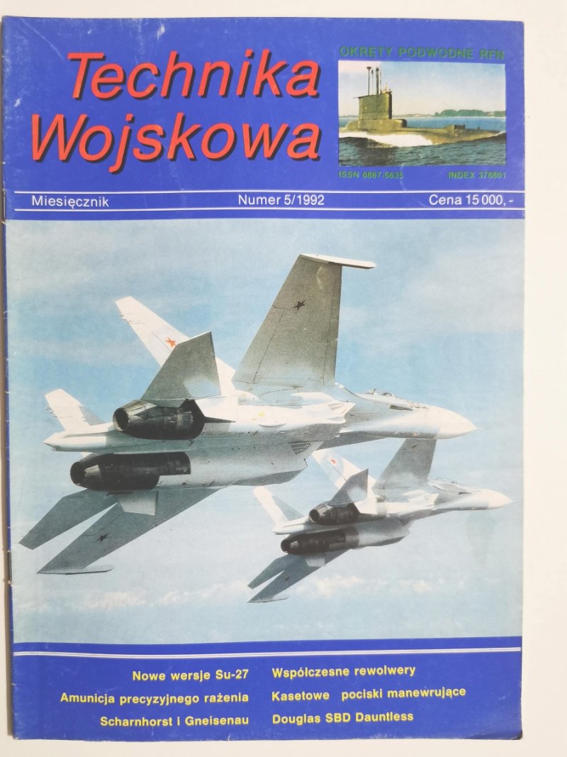 NOWA TECHNIKA WOJSKOWA. 5/1992