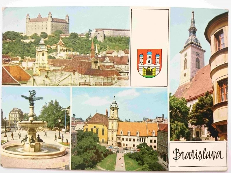 BRATISLAVA. CZTERY UJĘCIA