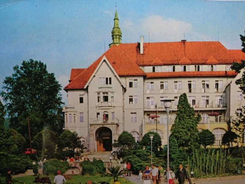KUDOWA ZDRÓJ. SANATORIUM 'POLONIA' FOT. JABŁOŃSKI