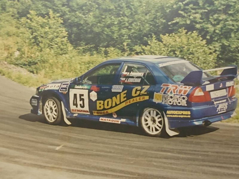 RAJD WRC 2005 ZDJĘCIE NUMER #271 MITSUBISHI LANCER