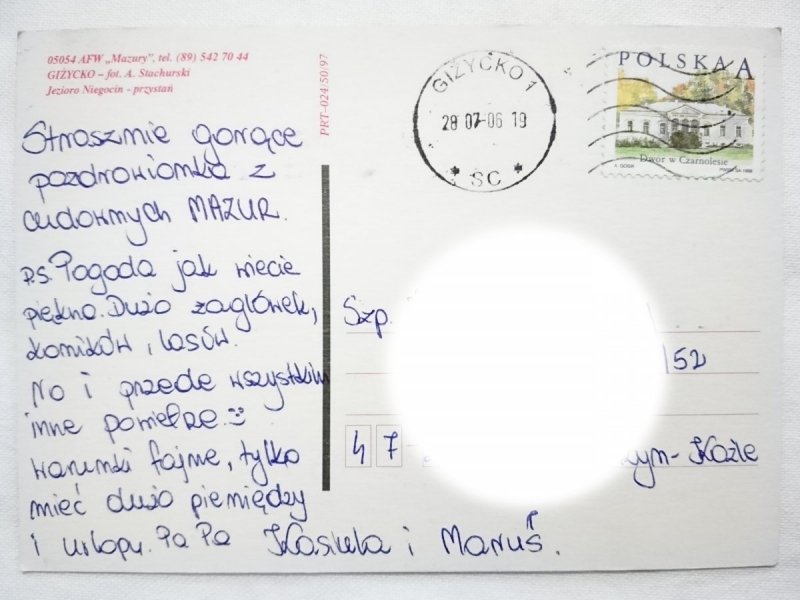 GIŻYCKO. JEZIORO NIEGOCIN - PRZYSTAŃ FOT. STACHURSKI