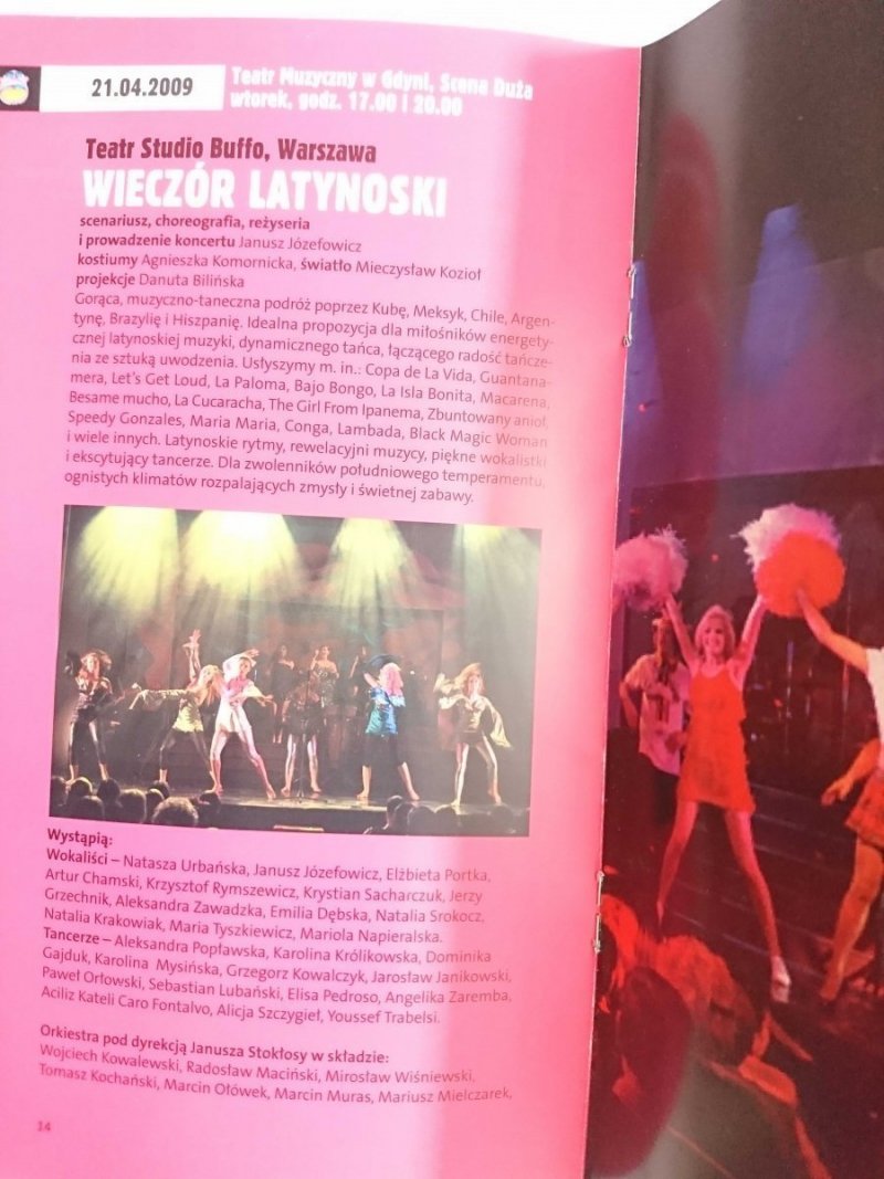 2 FESTIWAL TEATRÓW MUZYCZNYCH. GDYNIA 17.04-26.04