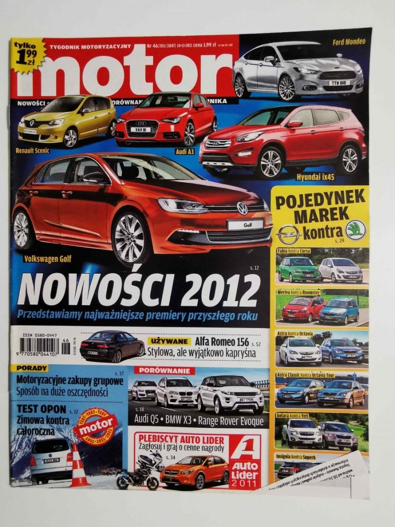 MOTOR NR 46/2011 (3047)