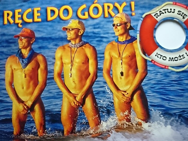 RĘCE DO GÓRY! RATUJ SIĘ KTO MOŻE! FOT. R. GAUER