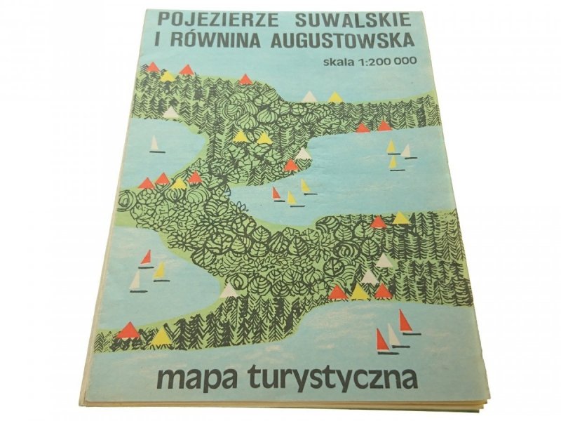 POJEZIERZE SUWALSKIE I RÓWNINA AUGUSTOWSKA 1980