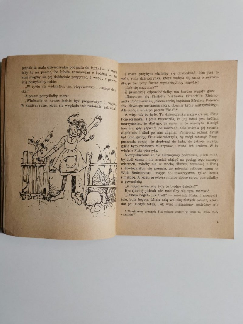 FIZIA POŃCZOSZANKA WCHODZI NA POKŁAD - Astrid Lindgren 